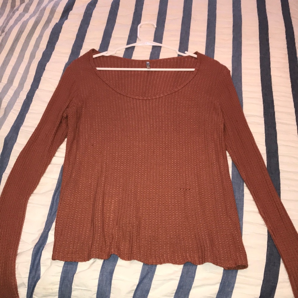 Peach sweater